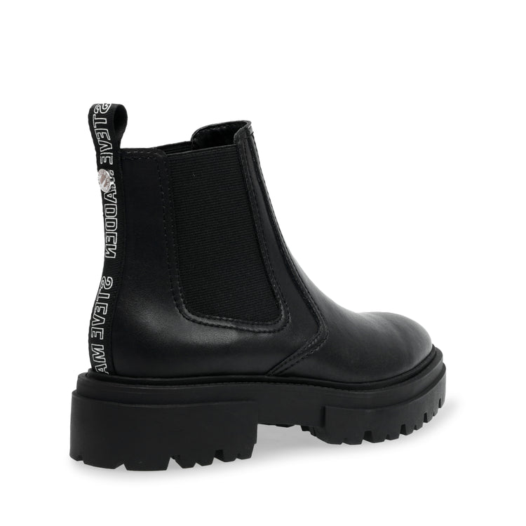 ASTUTE BLACK LEATHER - Stivaletti alla Caviglia Donna Neri SMSASTUTE-BLA . STEVE MADDEN 