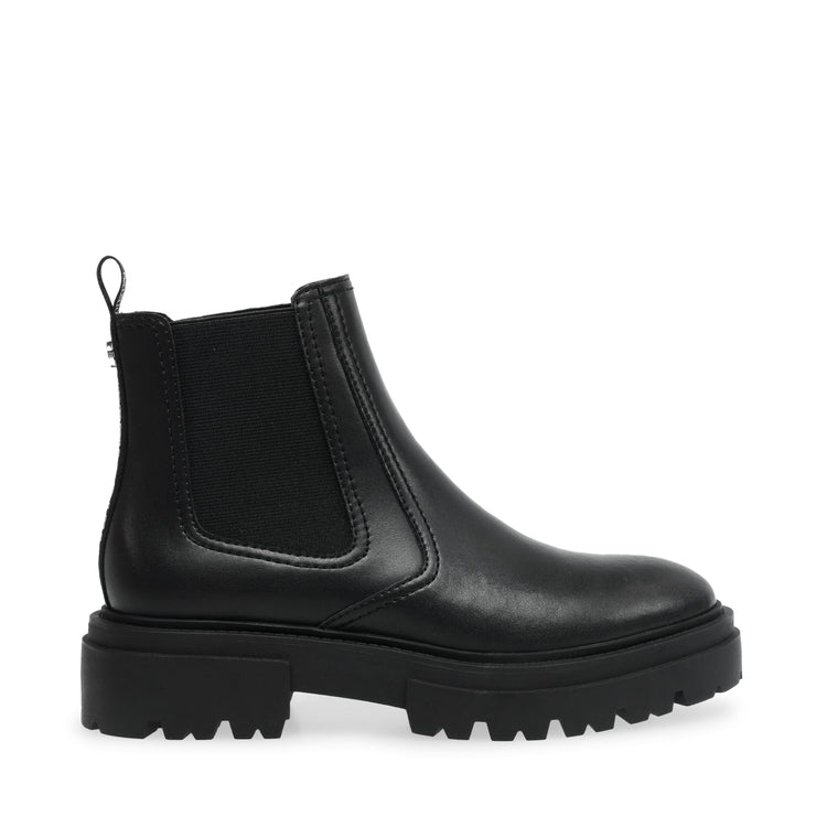 ASTUTE BLACK LEATHER - Stivaletti alla Caviglia Donna Neri SMSASTUTE-BLA . STEVE MADDEN 