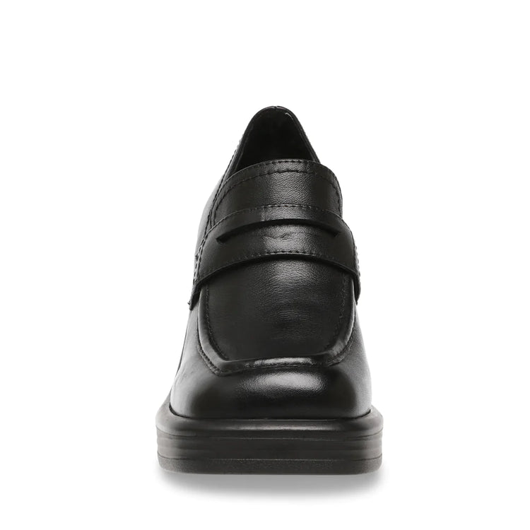 FAR-OUT BLACK LEATHER - Mocassini con Tacco Alto Donna Neri SMSFAR-OUT-BLA . STEVE MADDEN 