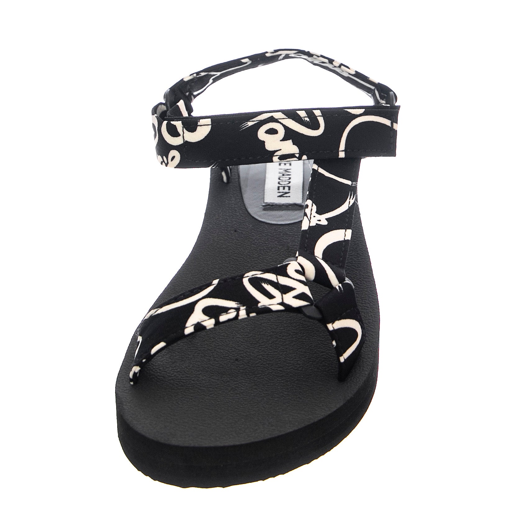 WOMENS HENLEY SANDALS BLACK - Sandali Donna Neri SMSHENLEY-BLKPARIS . STEVE MADDEN 