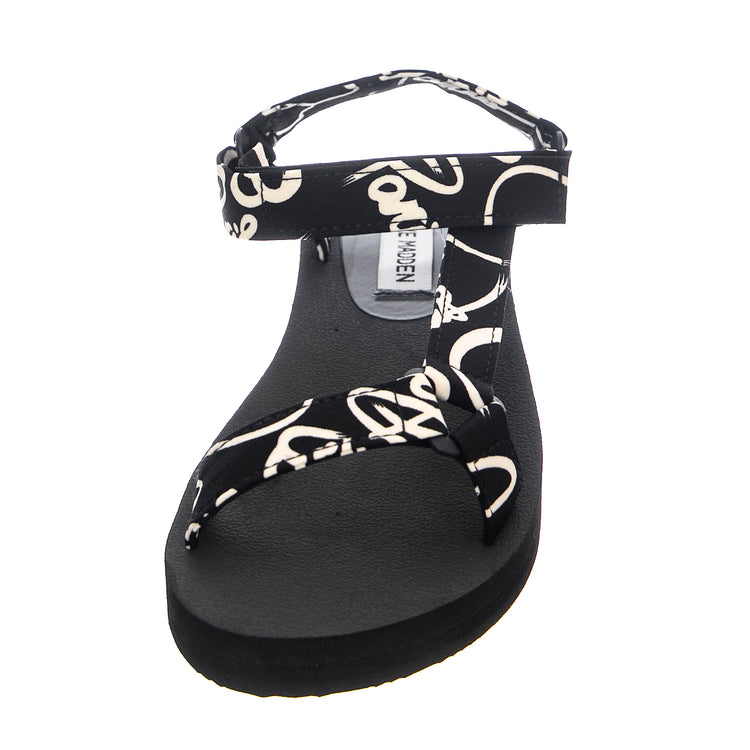 WOMENS HENLEY SANDALS BLACK - Sandali Donna Neri SMSHENLEY-BLKPARIS . STEVE MADDEN 