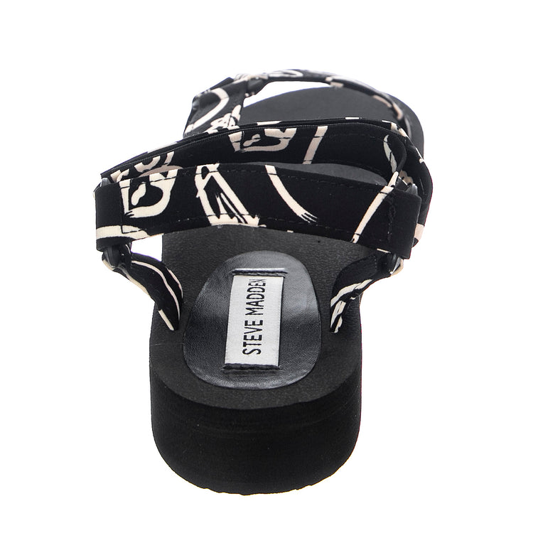 WOMENS HENLEY SANDALS BLACK - Sandali Donna Neri SMSHENLEY-BLKPARIS . STEVE MADDEN 