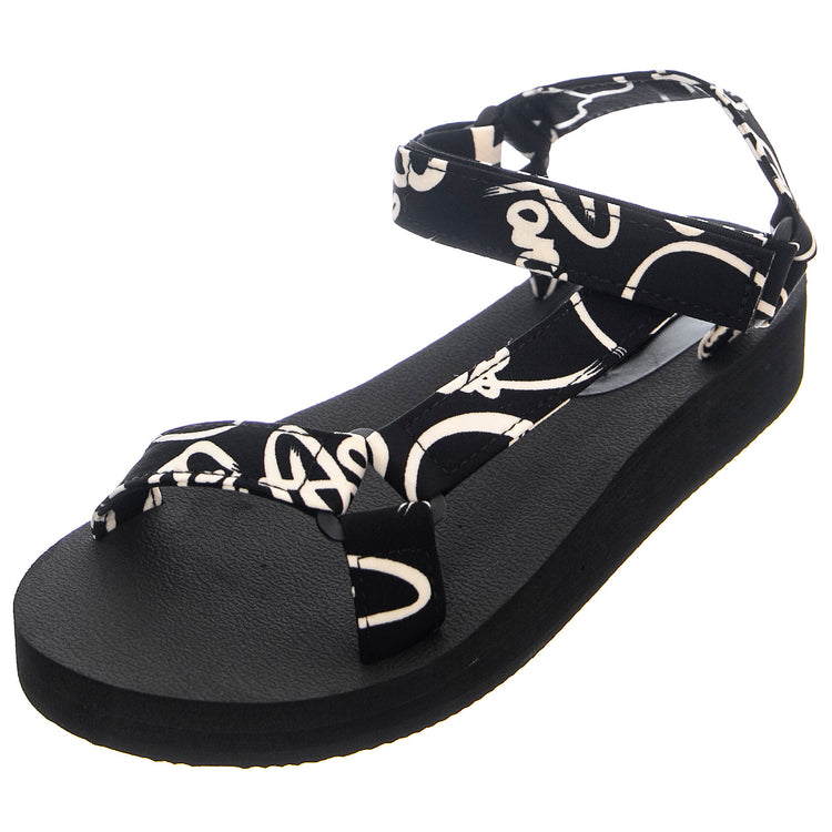 WOMENS HENLEY SANDALS BLACK - Sandali Donna Neri SMSHENLEY-BLKPARIS . STEVE MADDEN 