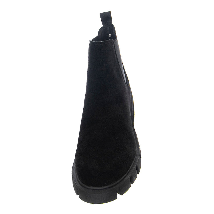 HOWLER BLACK SUEDE - Stivaletti alla Caviglia Donna Neri SMSHOWLER-BLKS . STEVE MADDEN 