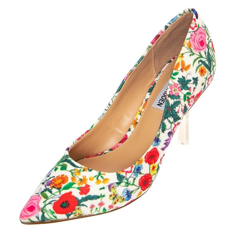 Stanze White Flor - Scarpe Donna Décolleté Multicolore SMSSTANZE-WHI . STEVE MADDEN 
