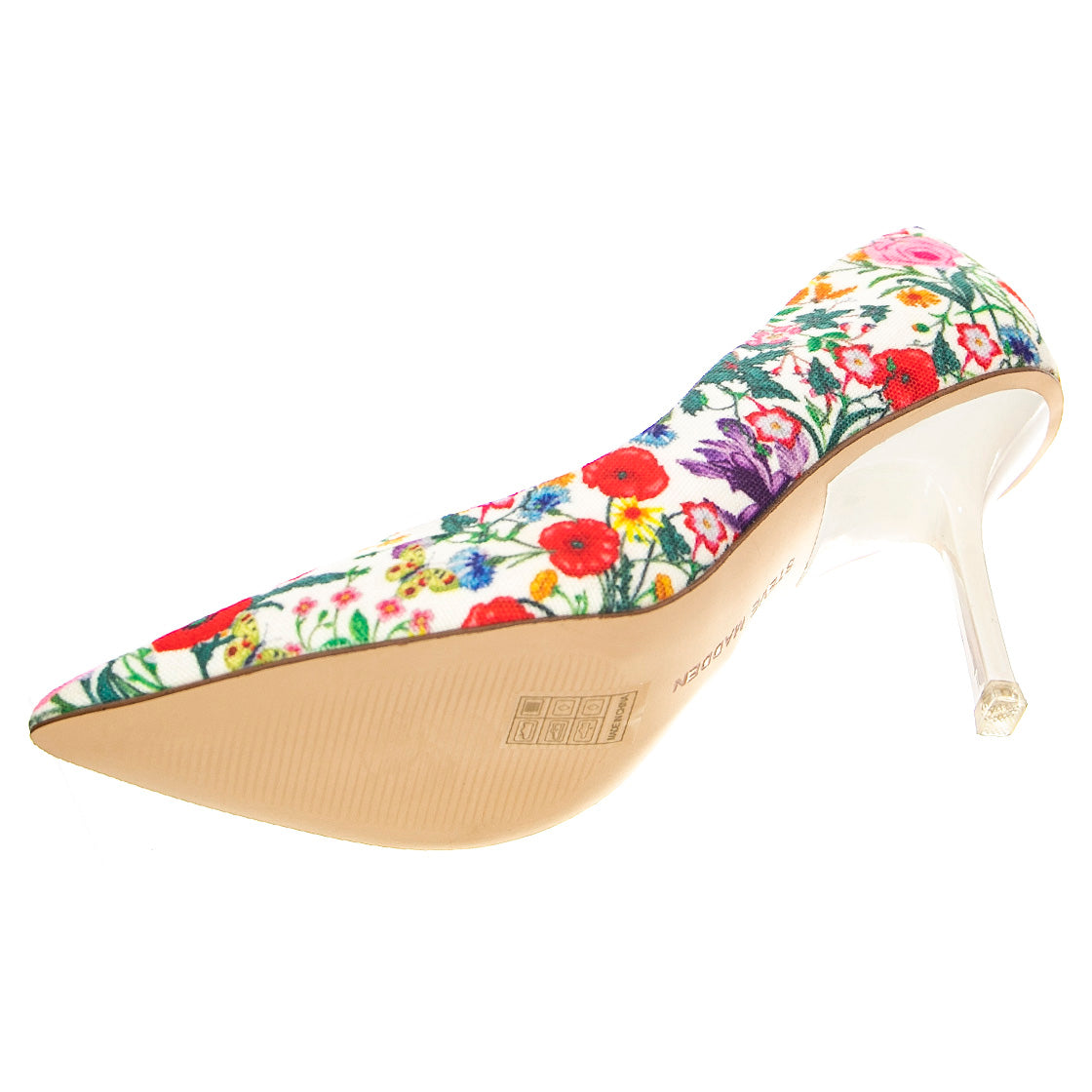 Stanze White Flor - Scarpe Donna Décolleté Multicolore SMSSTANZE-WHI . STEVE MADDEN 