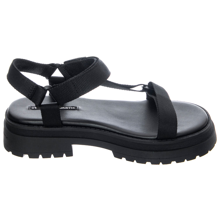 LIFESTYLE SANDALS BLACK - Sandali Donna Neri WSSLIFESTYLE-BLK . WINDSOR SMITH 