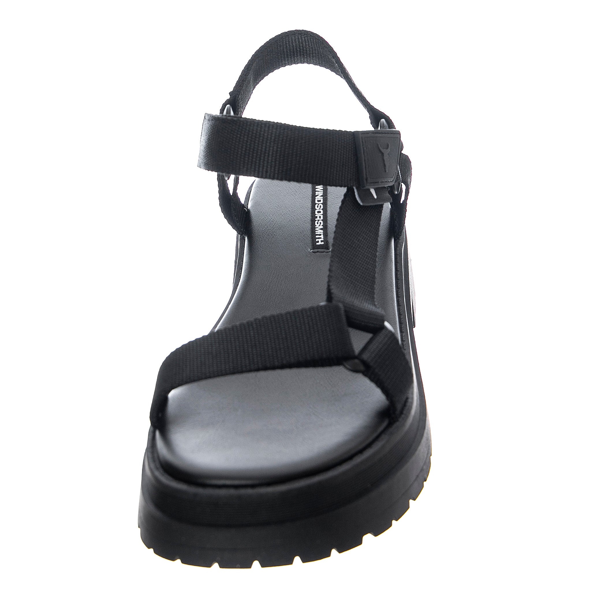 LIFESTYLE SANDALS BLACK - Sandali Donna Neri WSSLIFESTYLE-BLK . WINDSOR SMITH 