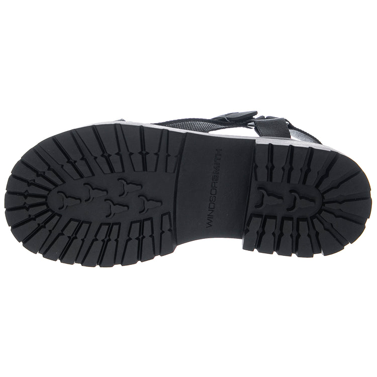 LIFESTYLE SANDALS BLACK - Sandali Donna Neri WSSLIFESTYLE-BLK . WINDSOR SMITH 