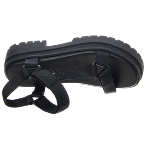 LIFESTYLE SANDALS BLACK - Sandali Donna Neri WSSLIFESTYLE-BLK . WINDSOR SMITH 