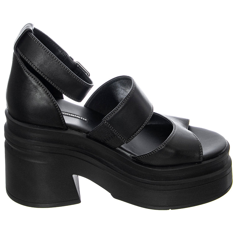 MATCH BLACK MIRA SHEEP - Sandali Donna Neri WSSMATCH-BLK . WINDSOR SMITH 
