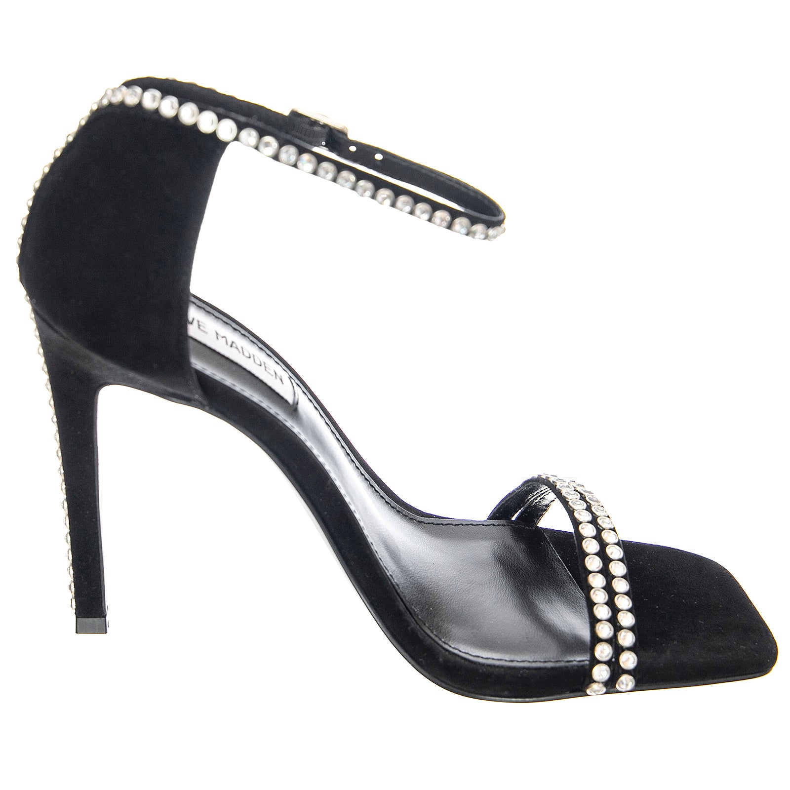 COLETTE - Sandali con Tacco Alto Donna Neri SMSCOLLETTE-BLKSUED . STEVE MADDEN 