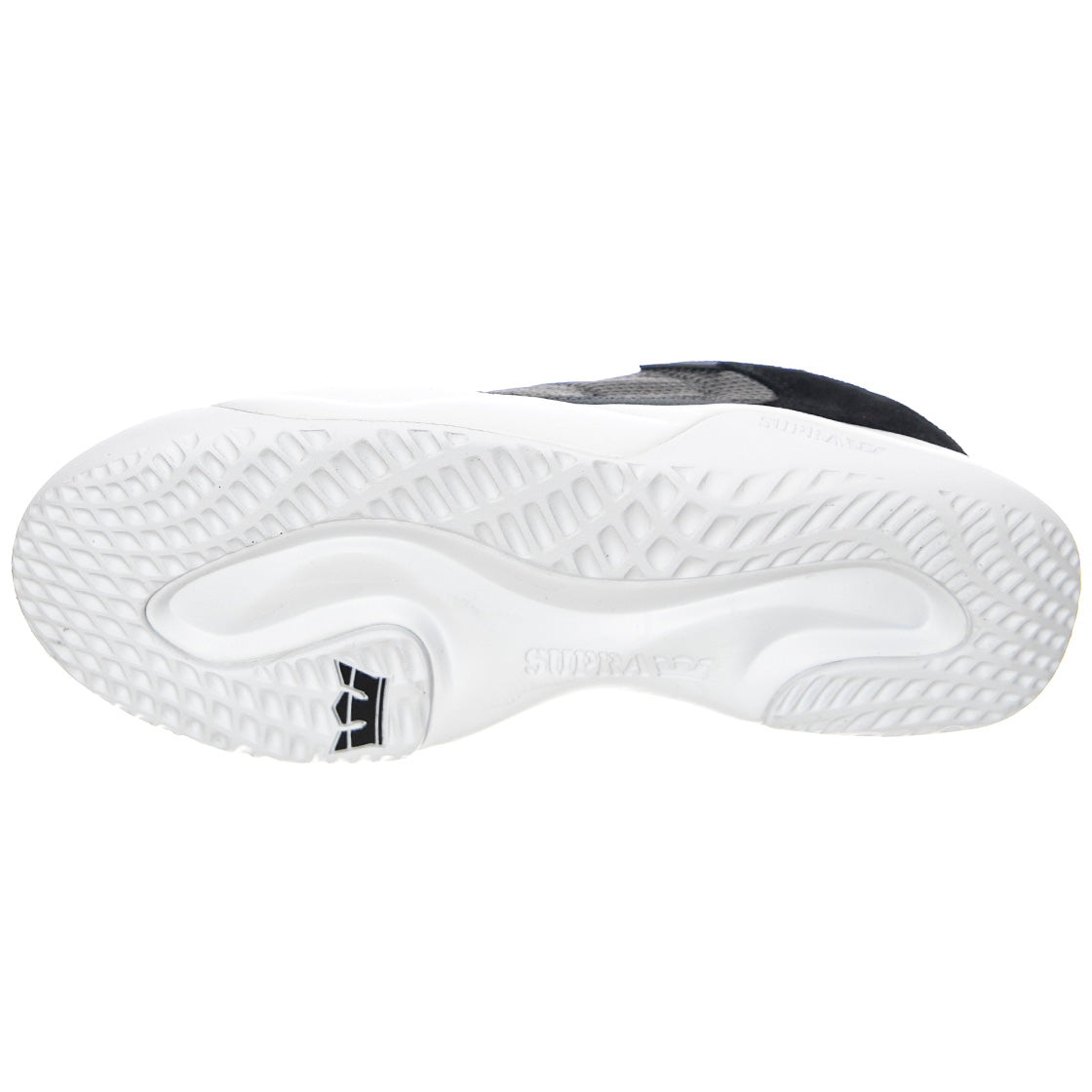 Pecos - Scarpe Stringate Profilo Basso Uomo Nere / Grigie / Bianche PECOS Black/Dk Grey-White . SUPRA 