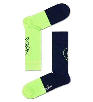 Bestie 6500 - Confezione da Due Paia di Calzini Multicolore XBES02-6500 . HAPPY SOCKS 