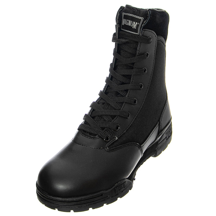 MAGNUM CLASSIC W/ZIP BLACK - Stivali Stringati Uomo / Donna Neri MASM801555 021 MAGNUM 