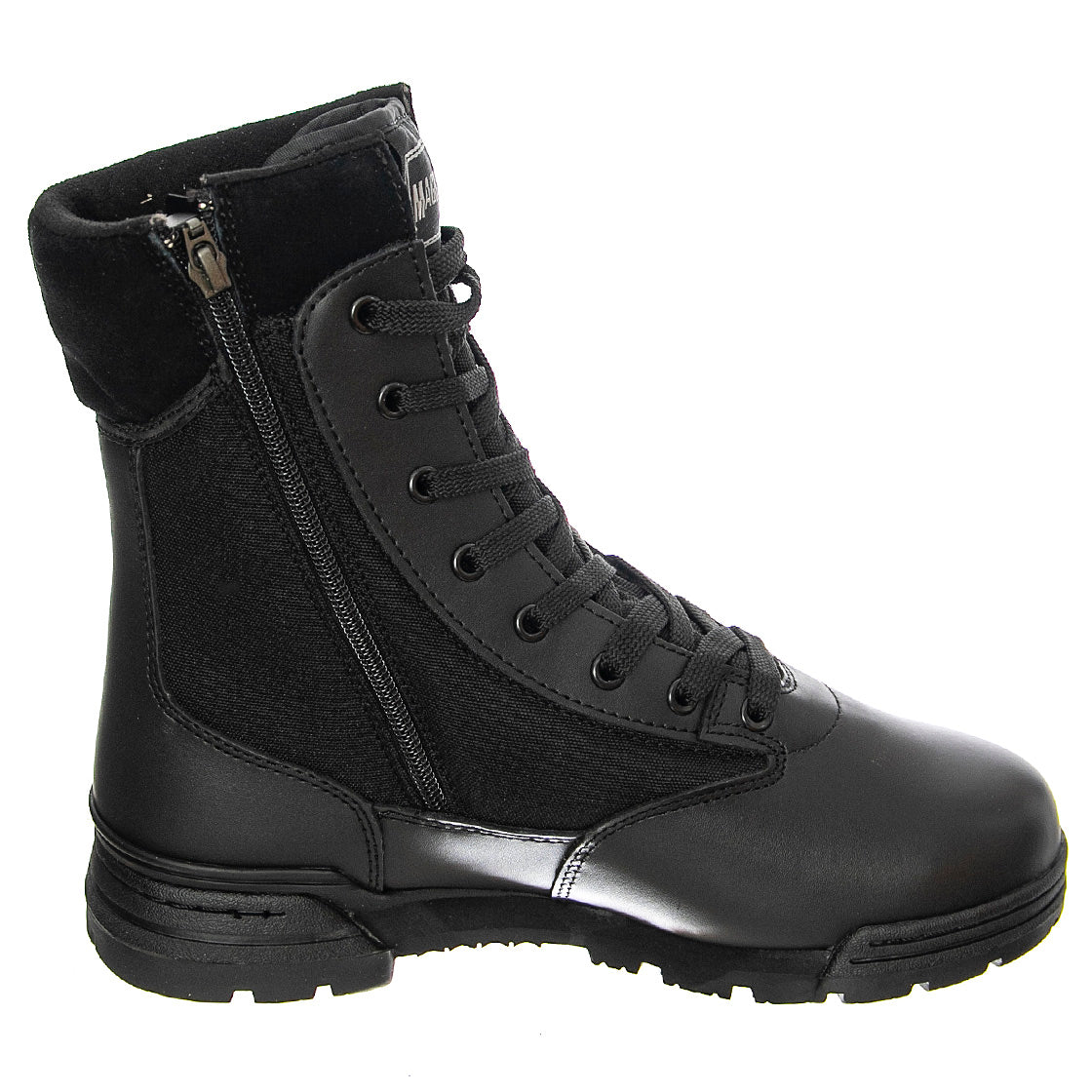 MAGNUM CLASSIC W/ZIP BLACK - Stivali Stringati Uomo / Donna Neri MASM801555 021 MAGNUM 