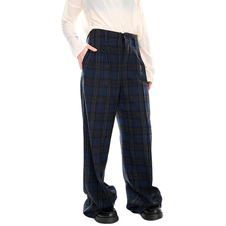 921SD25023 - Pantaloni Donna Blu / Grigi 921SD25023 -929058-01 . ALESSIA SANTI 