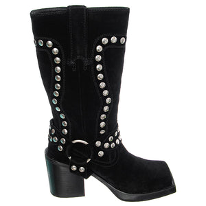 Juvenile-S - Stivali Donna Neri JCS53JC045-BKS . JEFFREY CAMPBELL 