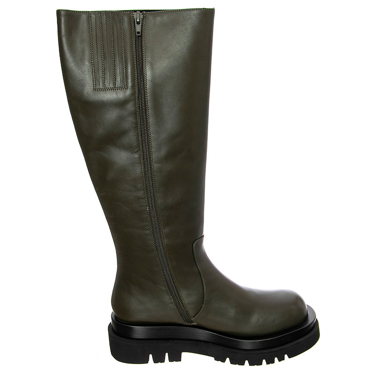 Tanked-Kh - Stivali Donna Verde Scuro JCSJCD0342205-DAR . JEFFREY CAMPBELL 