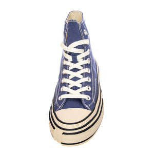 Endorphine-Hi Canvas - Scarpe Stringate Profilo Alto Donna Blu / Navy JCSJCD037203-NVY . JEFFREY CAMPBELL 