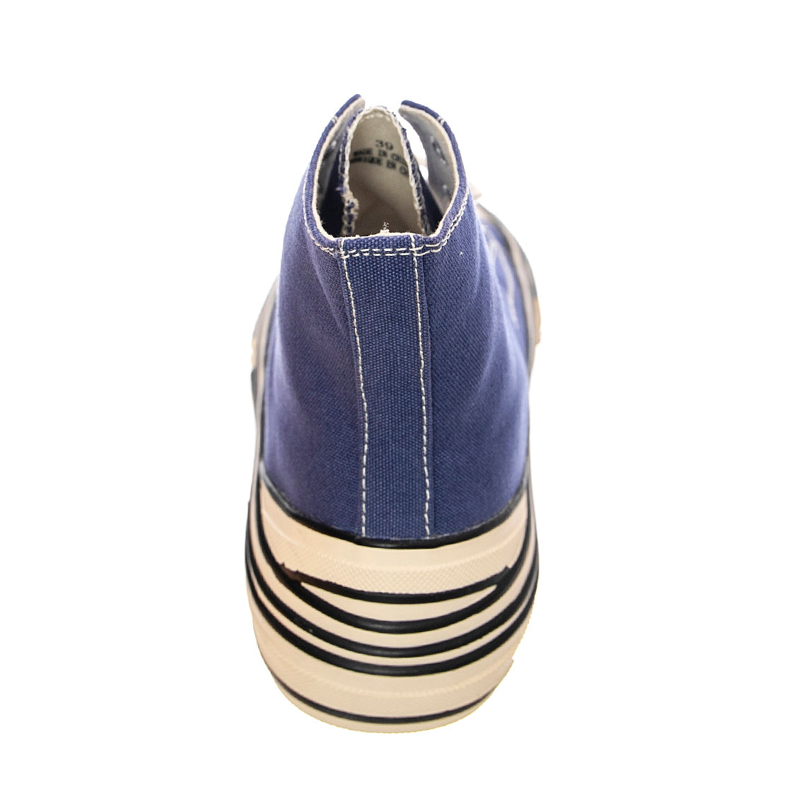 Endorphine-Hi Canvas - Scarpe Stringate Profilo Alto Donna Blu / Navy JCSJCD037203-NVY . JEFFREY CAMPBELL 