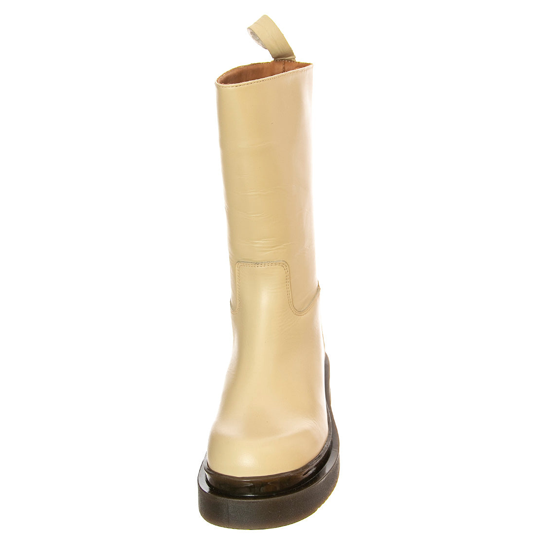 T 14 Smooth - Stivali Donna Greasy Milk / Beige BTSTBOOT14-MLG . MR BOOTS 