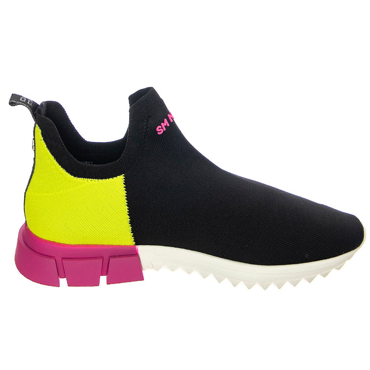 District - Scarpe Slip-On Profilo Basso Donna Nere SMPDISTRICT-BLKMLT . STEVE MADDEN 