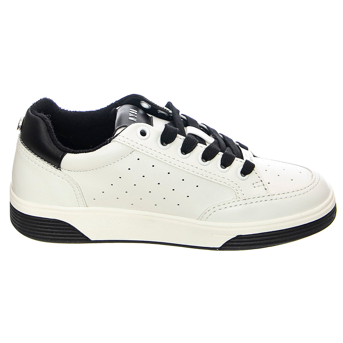 Perks Action - Scarpe Stringate Profilo Basso Donna Bianche / Nere SMPPERKS-BLKMLT . STEVE MADDEN 