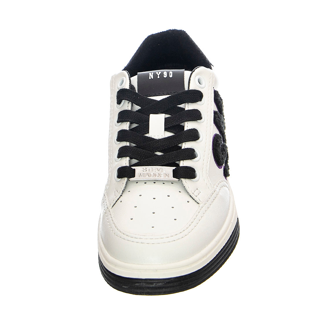 Perks Action - Scarpe Stringate Profilo Basso Donna Bianche / Nere SMPPERKS-BLKMLT . STEVE MADDEN 