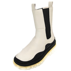 Challenger - Stivali Donna Bianchi / Bone SMSCHALLENGER-BON . STEVE MADDEN 