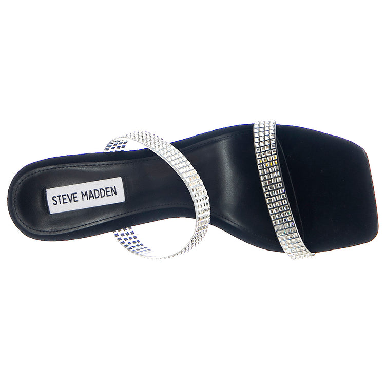 Milani - Sandali Donna Neri / Argento SMSMILANI-BLKMLT . STEVE MADDEN 