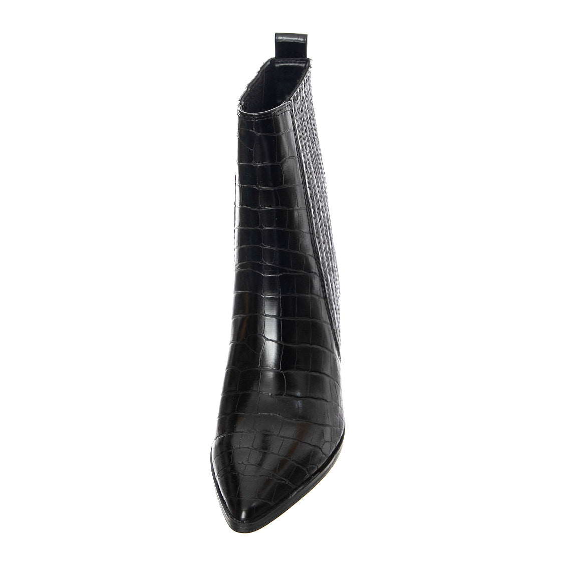Renewed - Stivaletti Profilo alla Caviglia Donna Neri / Croco SMSRENEWED-BLK . STEVE MADDEN 
