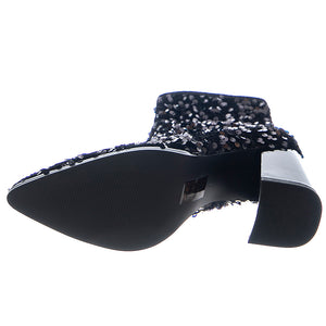 Talina - Stivaletti Profilo alla Caviglia Donna Neri SMSTALINA-BLK . STEVE MADDEN 
