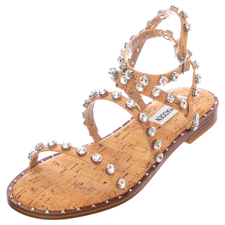Womens Travel-R Sandals - Cork - Sandali Donna Multicolore SMSTRAVEL-R-CORK . STEVE MADDEN 
