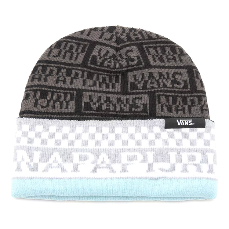 Vans x Napapijri - Cappellino a Cuffia Nero / Bianco / Multicolore VN0A53XABLK1 . VANS 