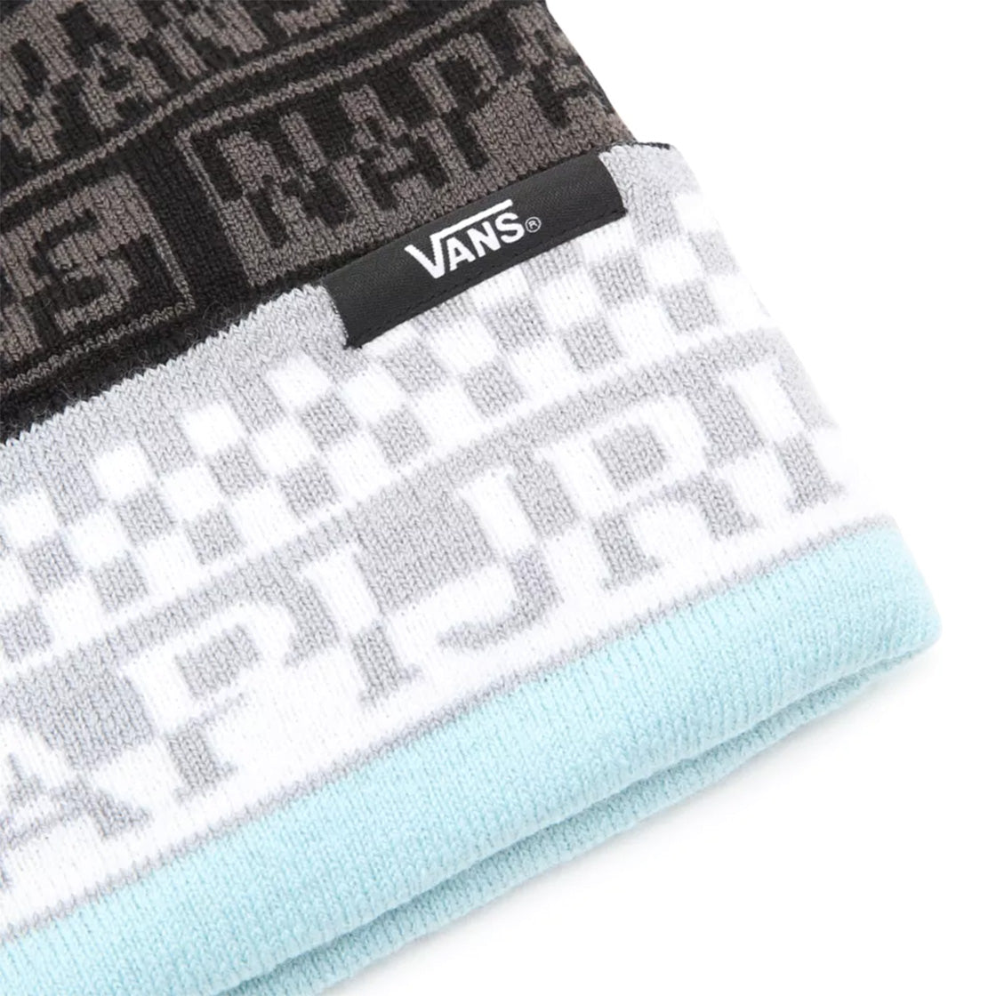 Vans x Napapijri - Cappellino a Cuffia Nero / Bianco / Multicolore VN0A53XABLK1 . VANS 