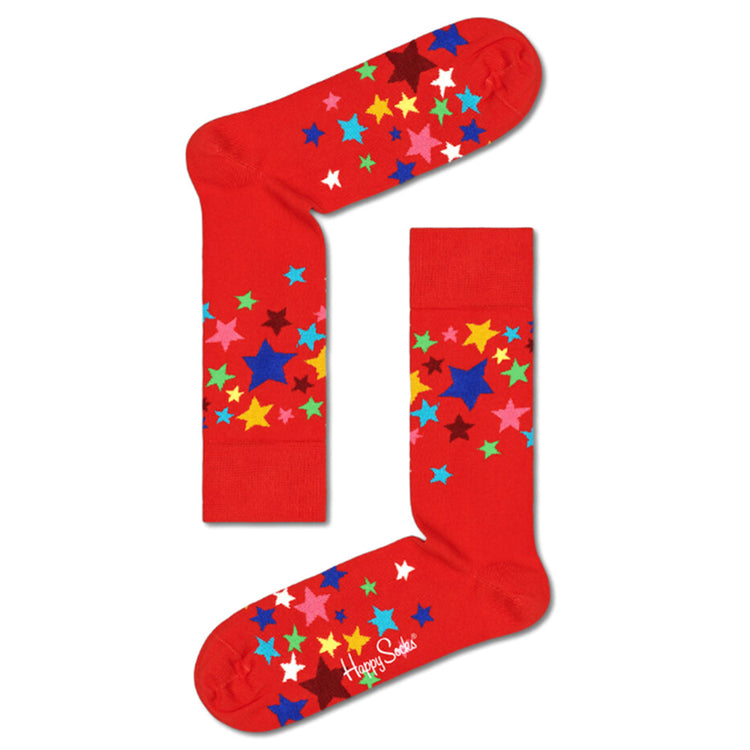 4-Pack Holiday Vibes Gift Set 4300 - Set da 4 Paia di Calzini Multicolore XHBG09-4300 . HAPPY SOCKS 