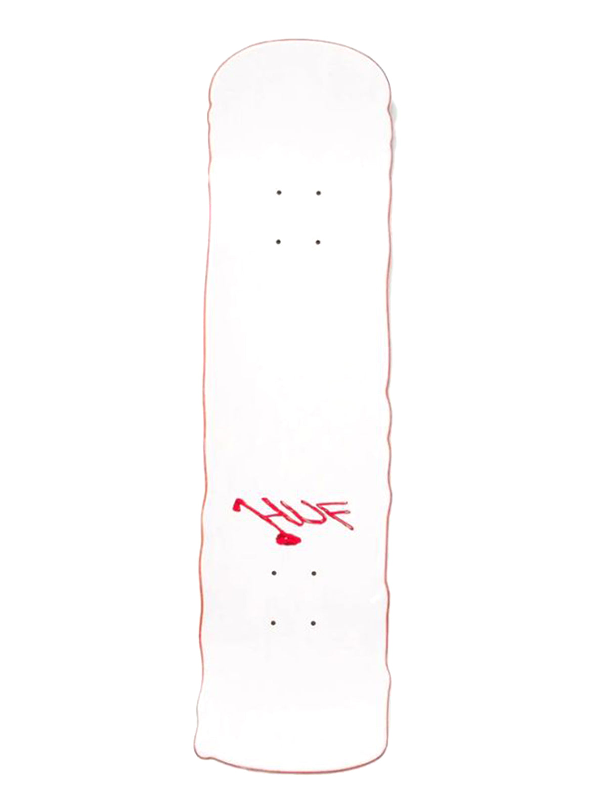 ULTRA-SIZE CRUISER DECK WHITE - Tavola da Skate Bianca 7,5" × 30,5" AC00689-WHITE . HUF 