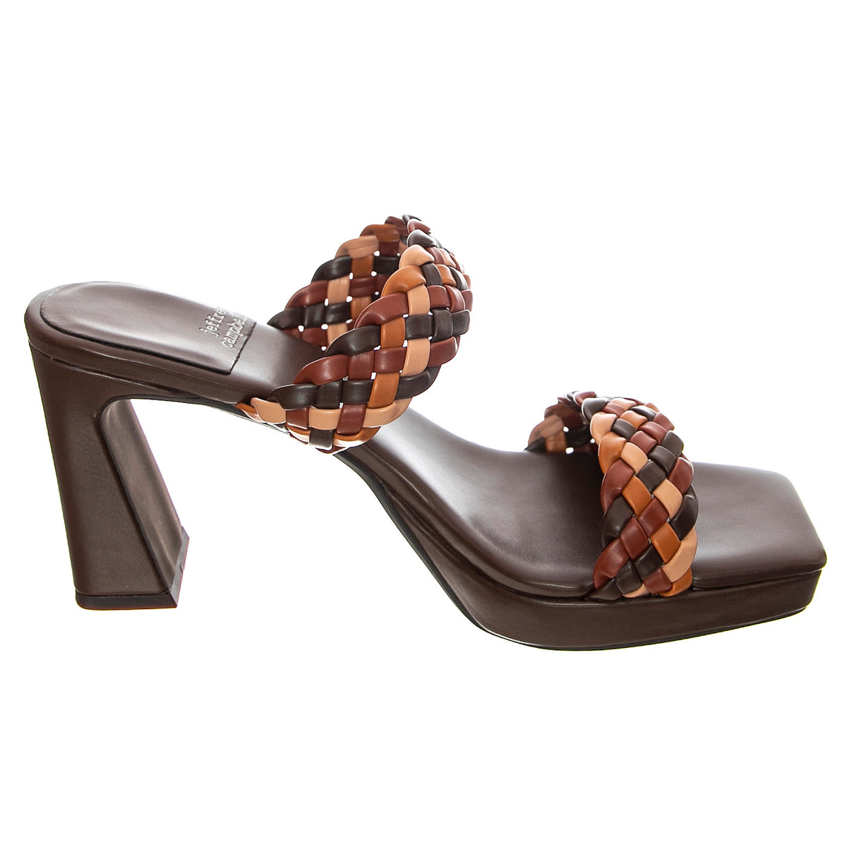 Delicacy Brown Combo Pu - Sandali Donna Marroni JCSJC-1038-1-14- BR . JEFFREY CAMPBELL 