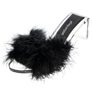 Luxuries Black Faux Suede+Fur - Sandali Donna Neri JCSJC-931-1-7 -BLA . JEFFREY CAMPBELL 