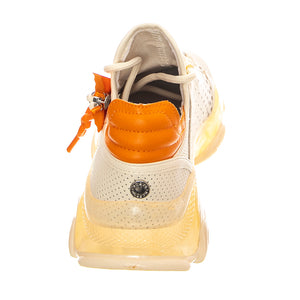 Measure Org - Scarpe Stringate Profilo Basso Donna Bianche / Multicolore SMPMEASURE-ORG . STEVE MADDEN 
