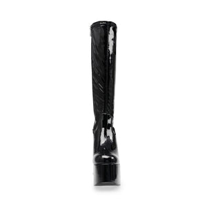 ANNEXED BLK PATENT - Stivali Alti con Plateau Donna Neri SMSANNEXED-BLK . STEVE MADDEN 