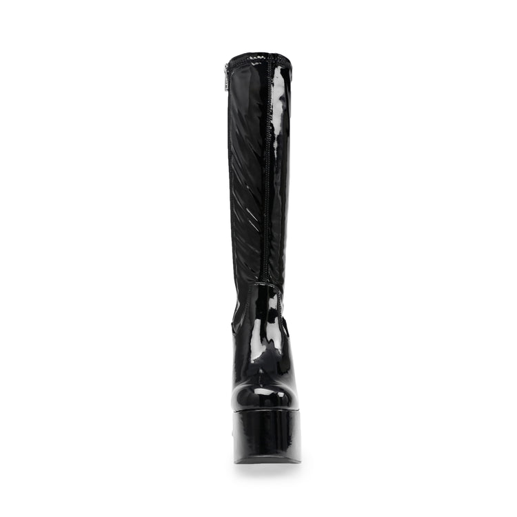 ANNEXED BLK PATENT - Stivali Alti con Plateau Donna Neri SMSANNEXED-BLK . STEVE MADDEN 