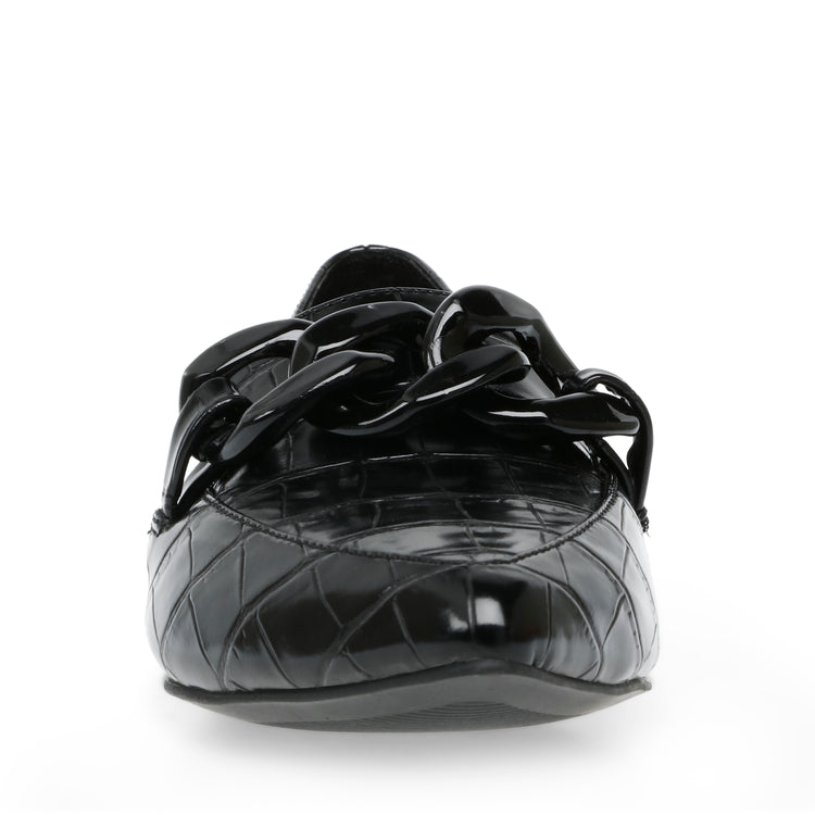 Famed Black Croc - Scarpe Basse Donna Nere SMSFAMED-BLA . STEVE MADDEN 
