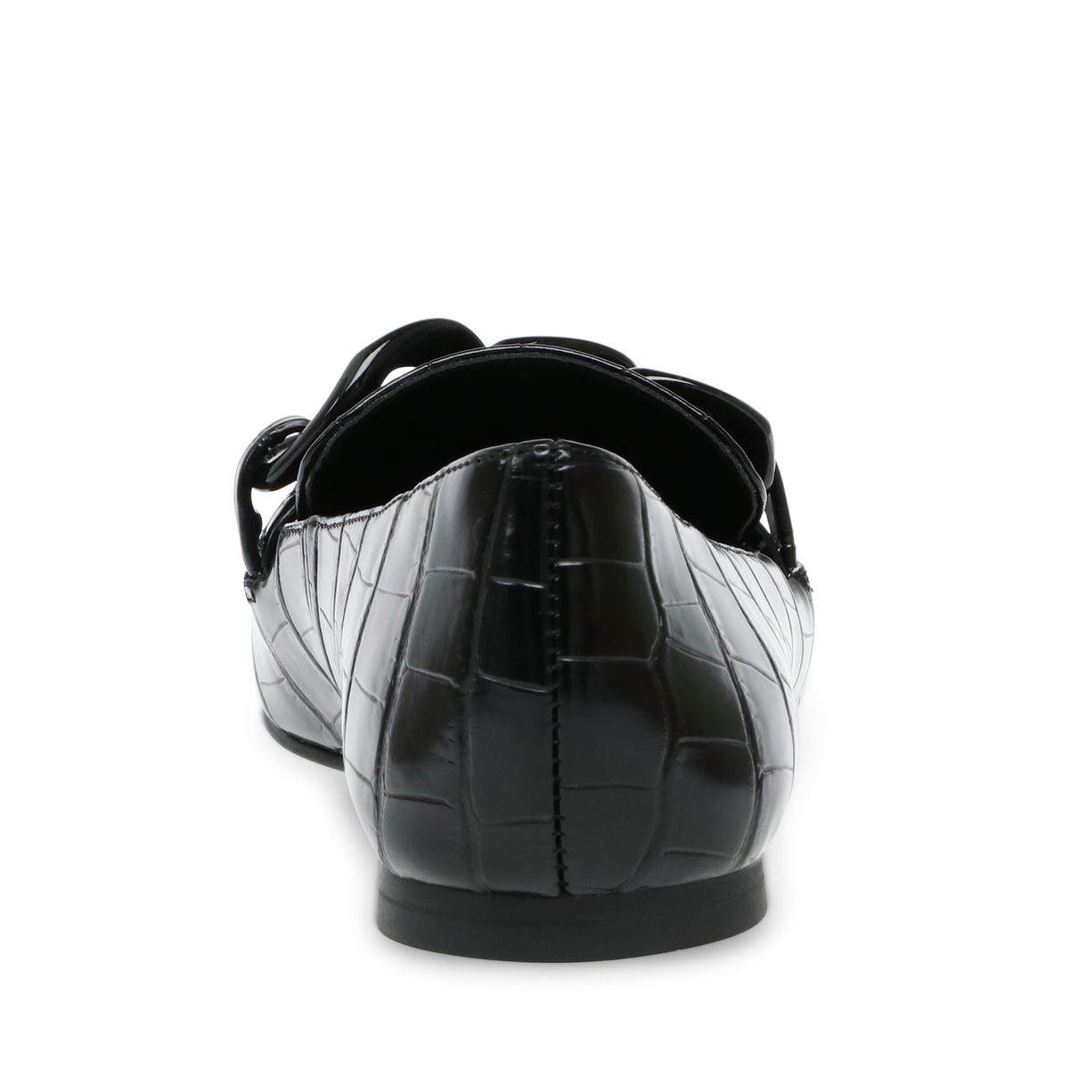 Famed Black Croc - Scarpe Basse Donna Nere SMSFAMED-BLA . STEVE MADDEN 