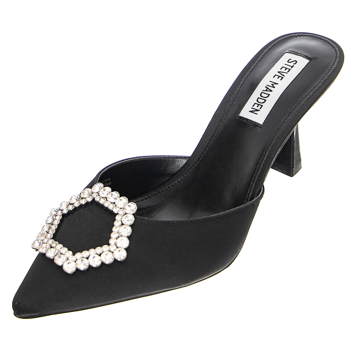 Luxe City Black Satin - Sandali Donna Neri SMSLUXE CITY-BLK . STEVE MADDEN 