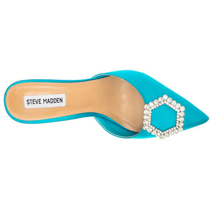 Luxe City Teal Satin - Sandali Donna Blu SMSLUXE CITY-TEA . STEVE MADDEN 