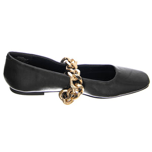 QUEENIE BLACK LEATHER - Scarpe Basse Donna Nere SMSQUEENIE-BLK . STEVE MADDEN 