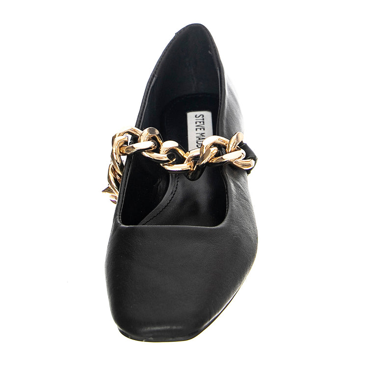 QUEENIE BLACK LEATHER - Scarpe Basse Donna Nere SMSQUEENIE-BLK . STEVE MADDEN 