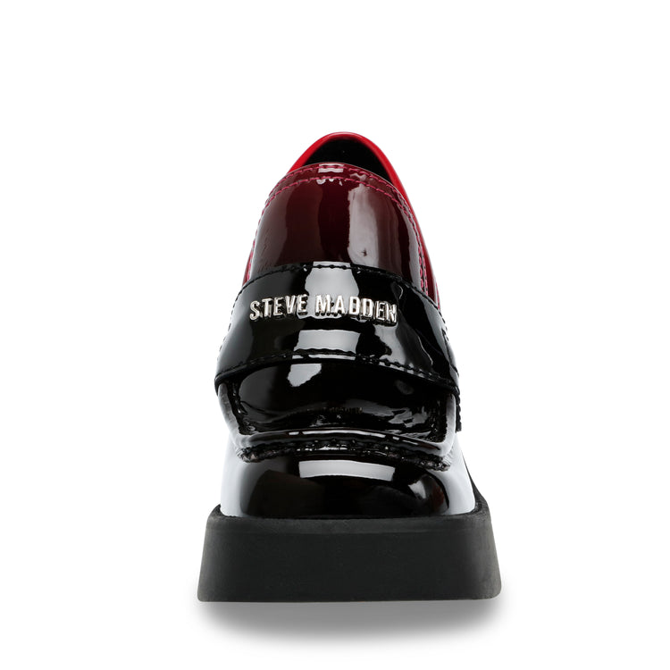 UTMOST-SM BLK/RED - Mocassini con Tacco Alto Donna Neri / Multicolore SMSUTMOST-SM-BLKRED . STEVE MADDEN 